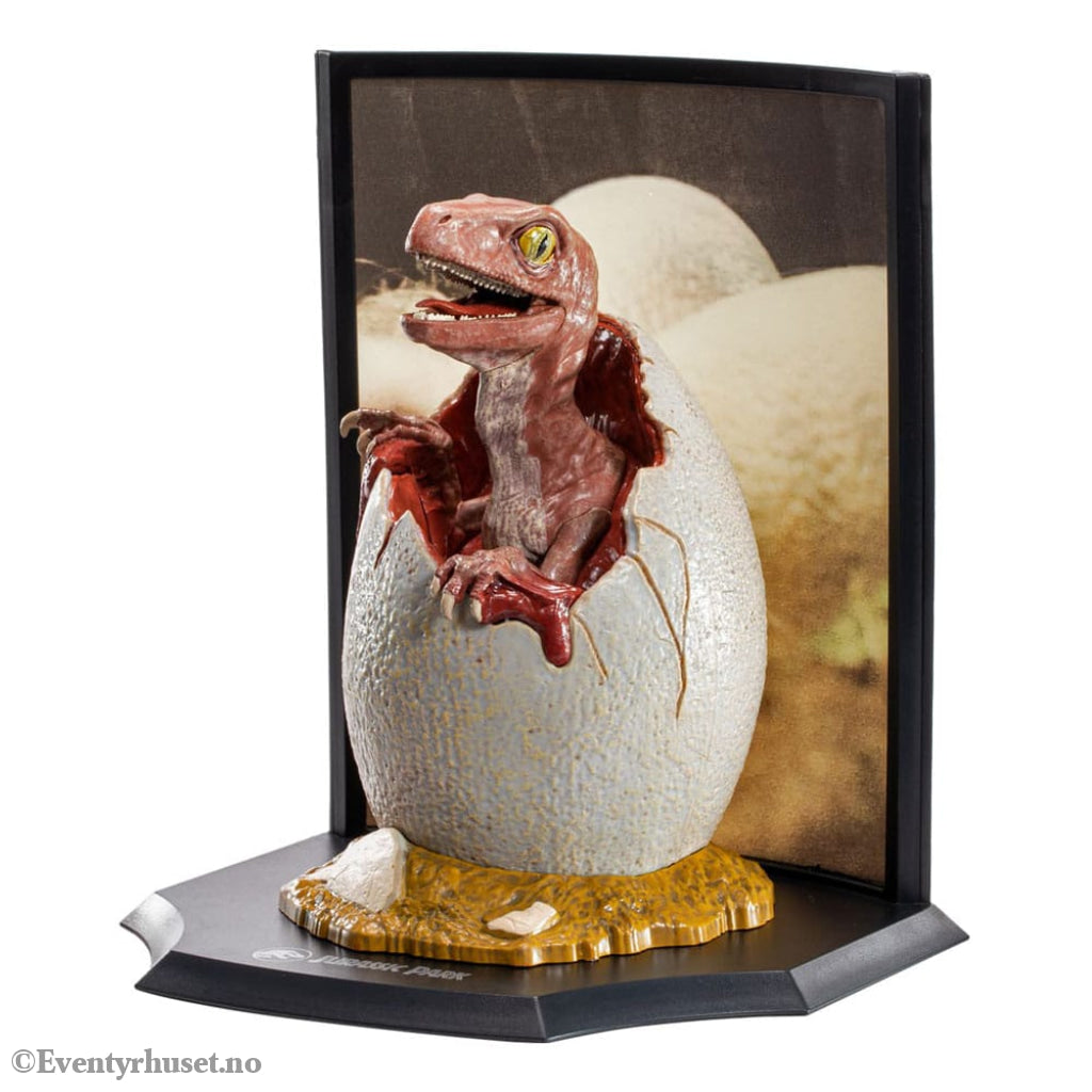 Jurassic Park Toyllectible Treasure Statue Raptor Egg Life Finds A Way 12 cm Collectibles