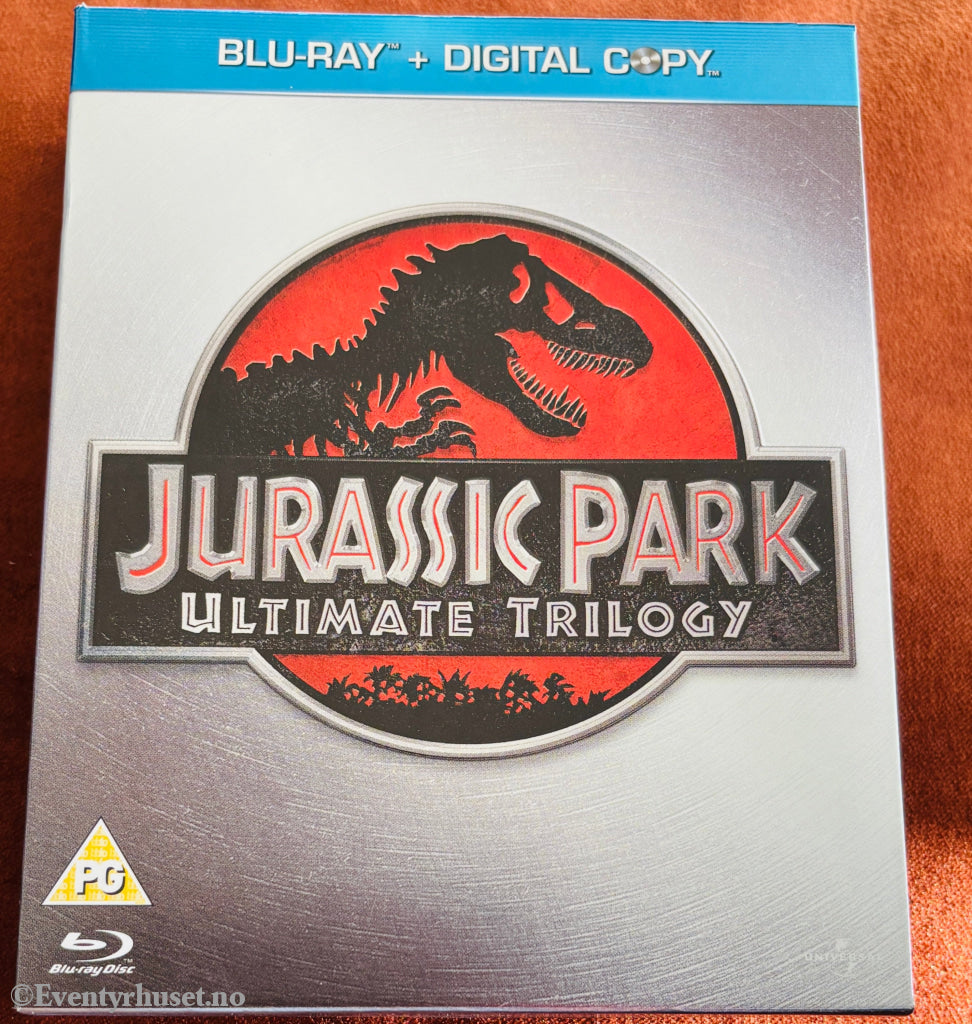 Jurassic Park Ultimate Trilogy. Blu-ray Disc. Samleboks!