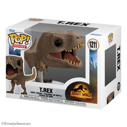 Jurassic World 3 POP! Movies Vinyl Figure T-Rex 9 cm Collectibles