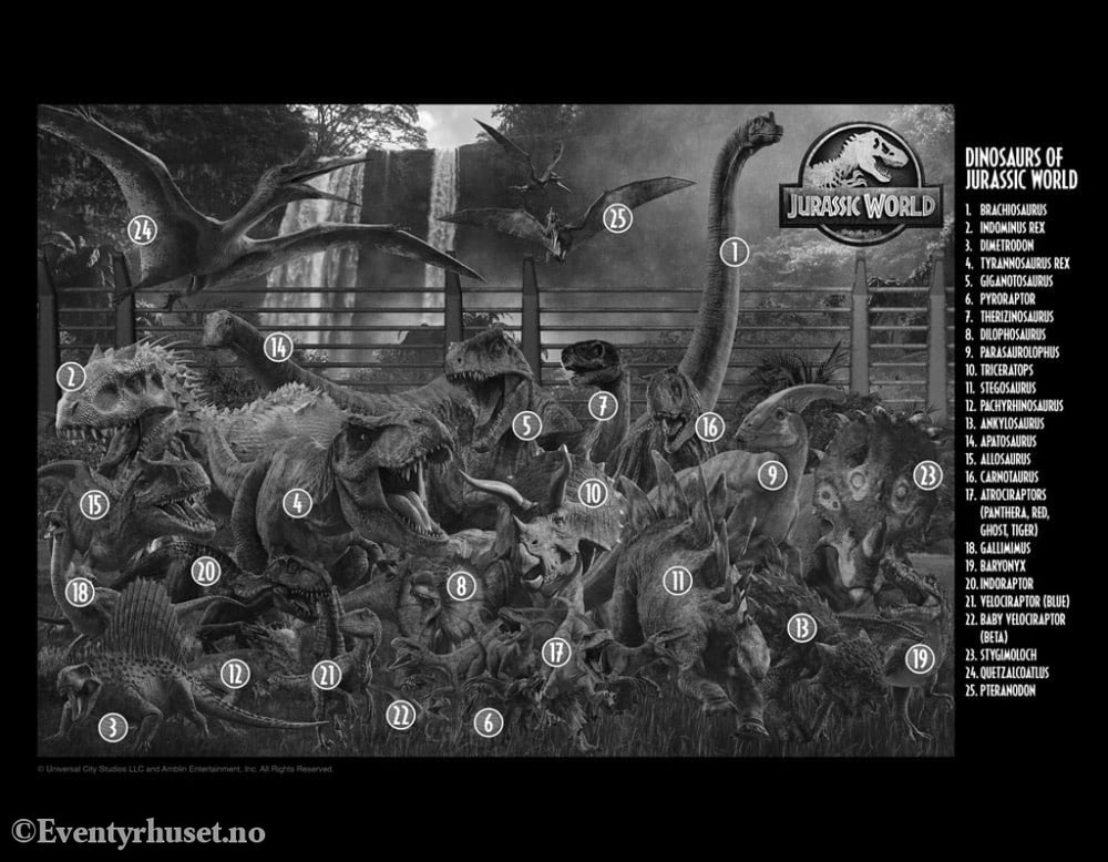 Jurassic World: 3000 Piece Jigsaw Puzzle Games