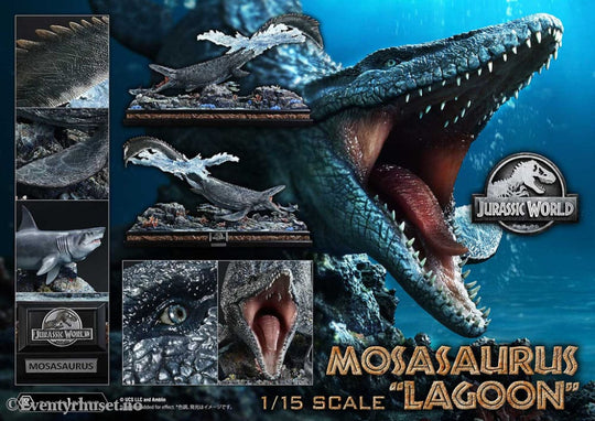 Jurassic World Legacy Museum Collection Statue 1/15 Mosasaurus ’Lagoon’ Bonus Version 57 cm Collectibles