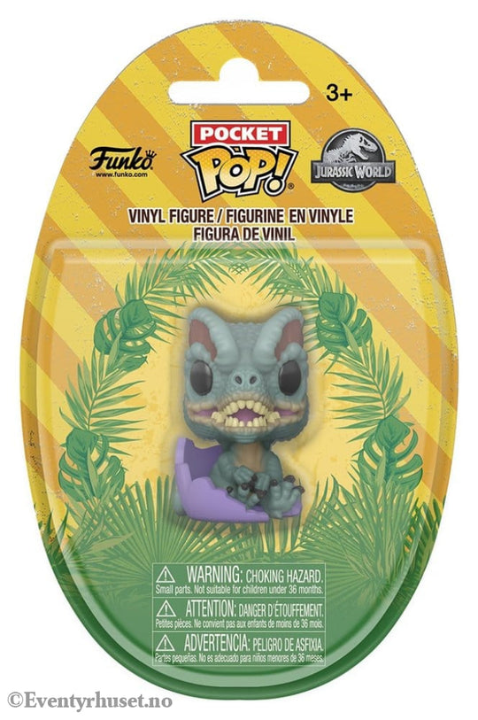 Jurassic World Pocket POP! Egg Vinyl Figures 2 cm Display (16) Collectibles