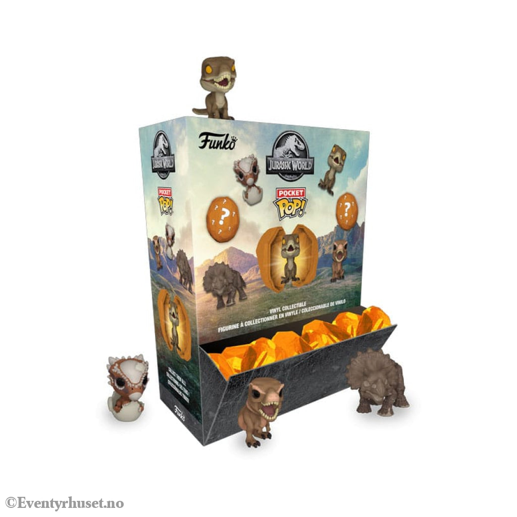 Jurassic World Pocket Pocket POP! Vinyl Figure Amber PDQ Display (12) 4 cm Collectibles