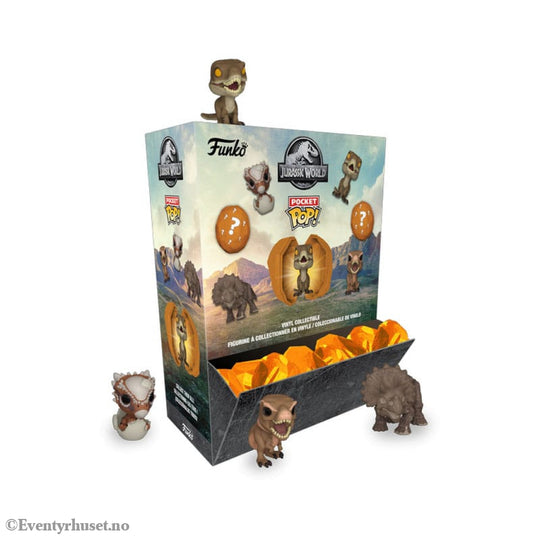 Jurassic World Pocket Pocket POP! Vinyl Figure Amber PDQ Display (12) 4 cm Collectibles