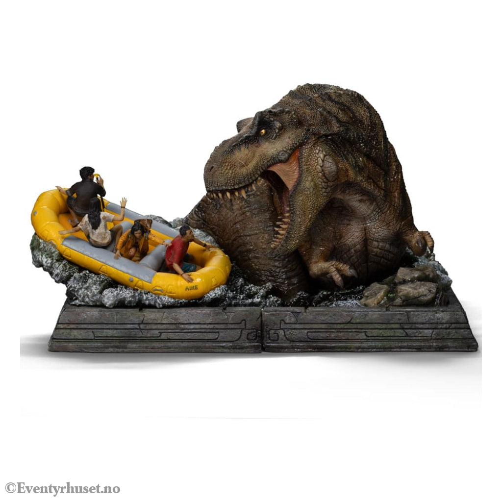 Jurassic World: Rebirth Demi Art Scale Statue 1/20 T-Rex River Attack 22 cm Collectibles