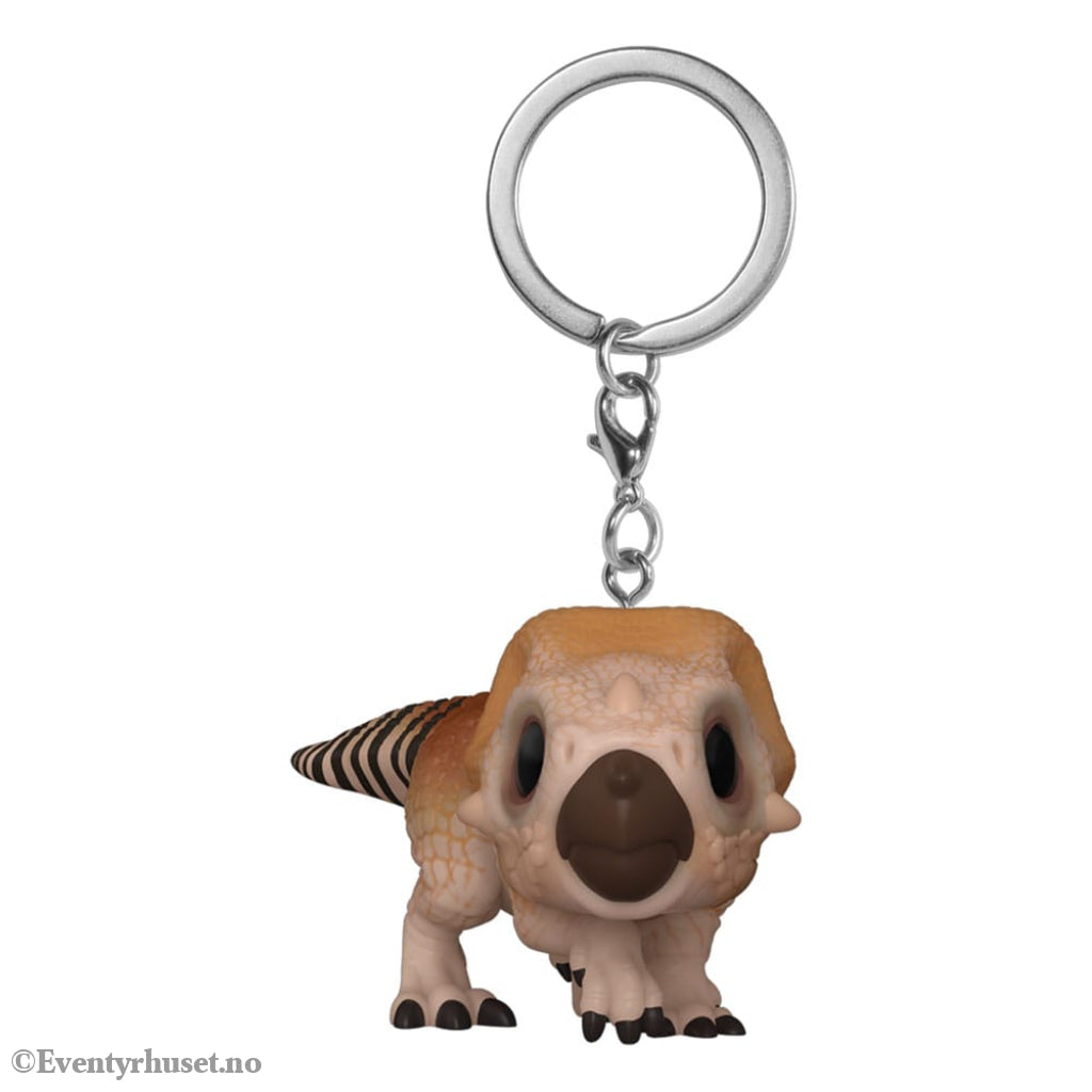 Jurassic World Rebirth Pocket POP! Vinyl Keychains 4 cm Aquilops Display (12) Fashion & Accessories