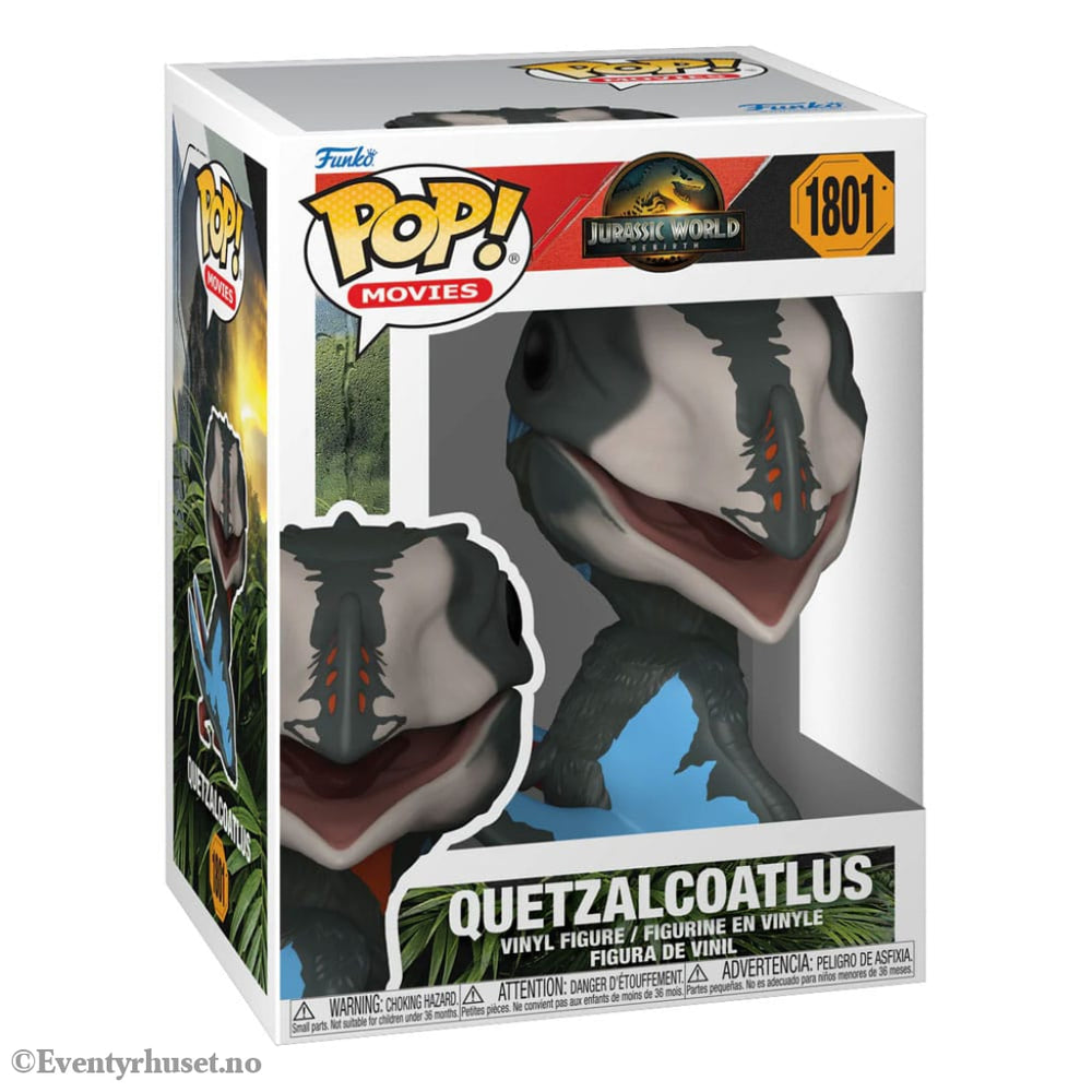 Jurassic World Rebirth POP! Movies Vinyl Figure Quetzalcoatlus 9 cm Collectibles