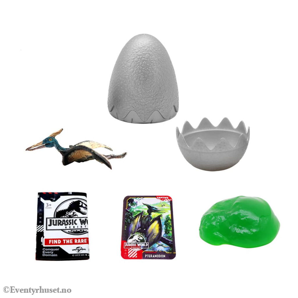 Jurassic World Rebirth Pop N Lock Breach Blind Box Captivz Build n Battle Dinos Display (12) Collectibles