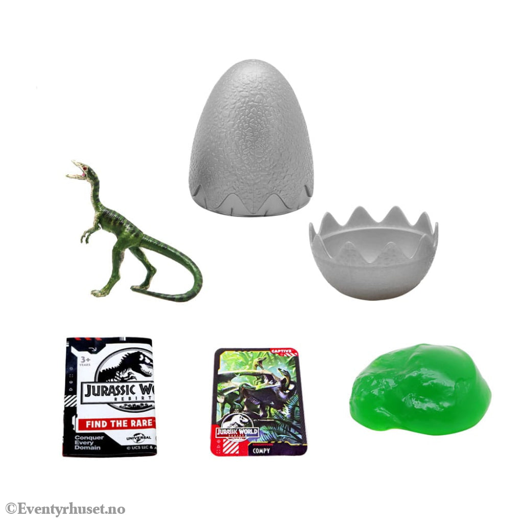 Jurassic World Rebirth Pop N Lock Breach Blind Box Captivz Build n Battle Dinos Display (12) Collectibles