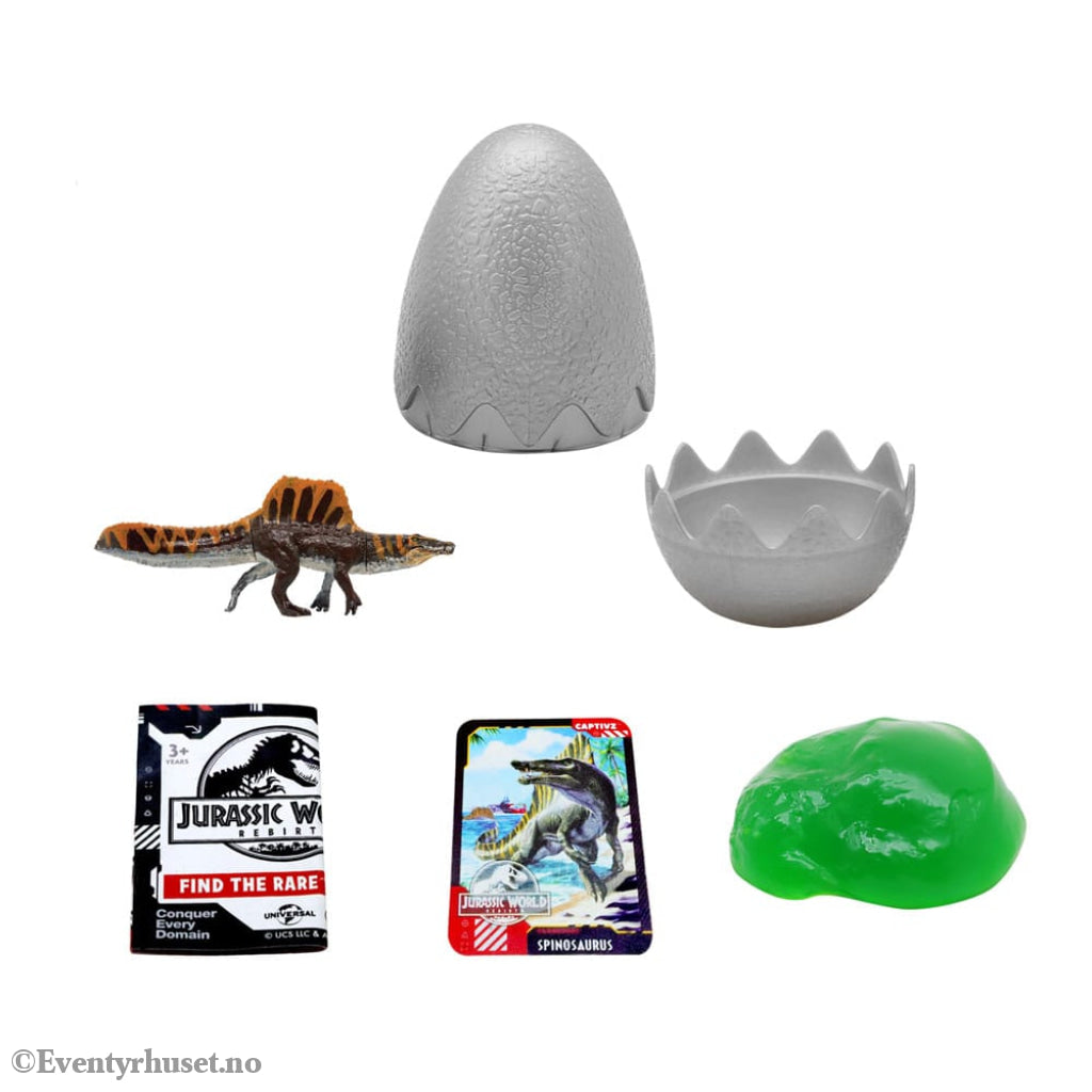 Jurassic World Rebirth Pop N Lock Breach Blind Box Captivz Build n Battle Dinos Display (12) Collectibles