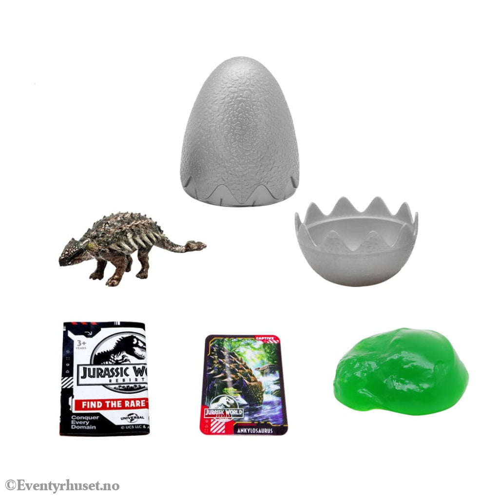 Jurassic World Rebirth Pop N Lock Breach Blind Box Captivz Build n Battle Dinos Display (12) Collectibles