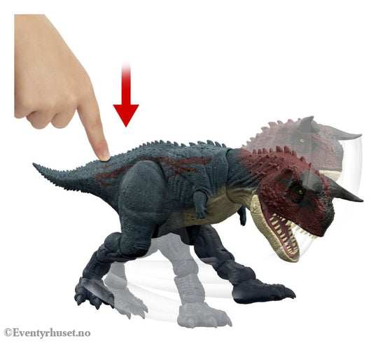 Jurassic World: Survival Action Figure Charge ’N Chomp Carnotaurus Toys