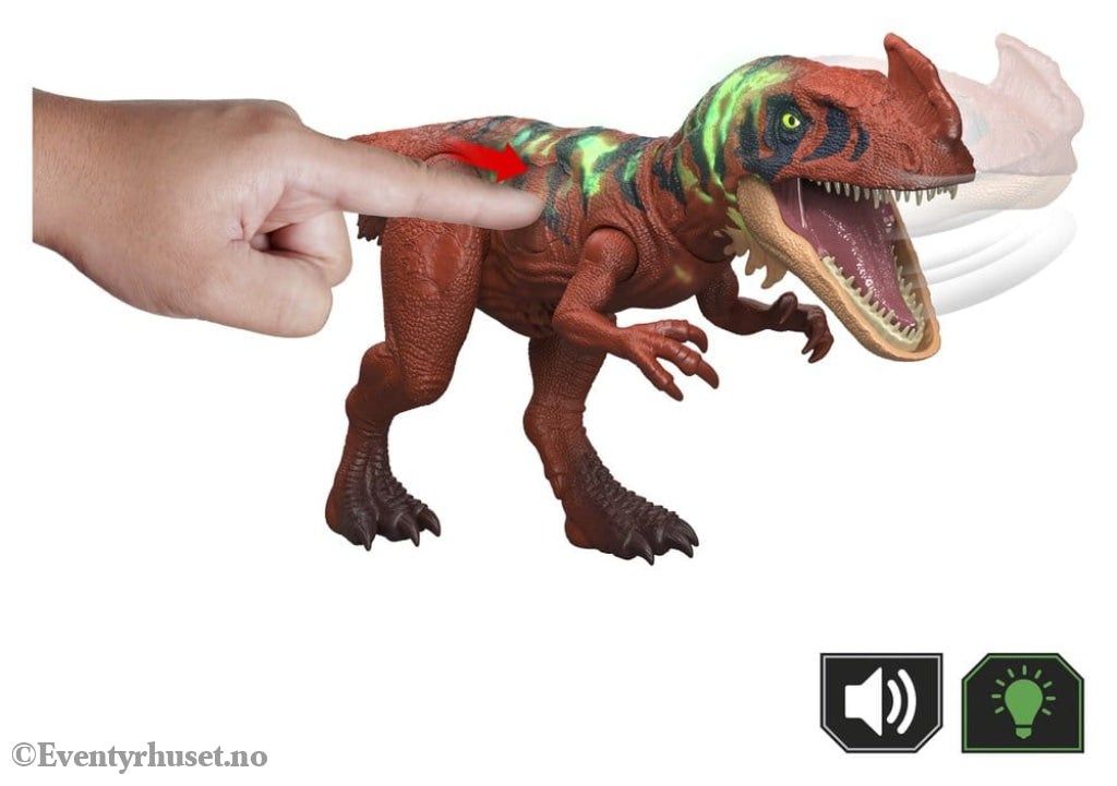 Jurassic World: Survival Action Figure Wild Roar Afrovenator Toys