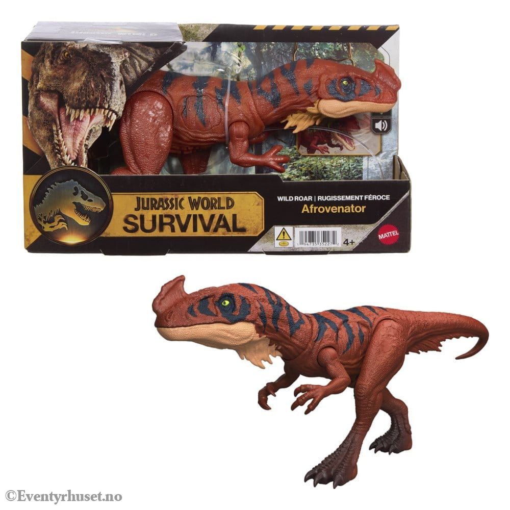 Jurassic World: Survival Action Figure Wild Roar Afrovenator Toys