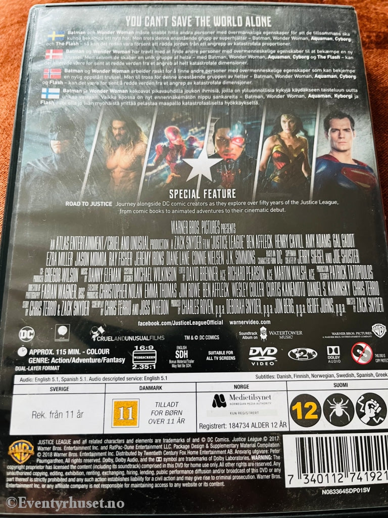 Justice League. Dvd. Dvd