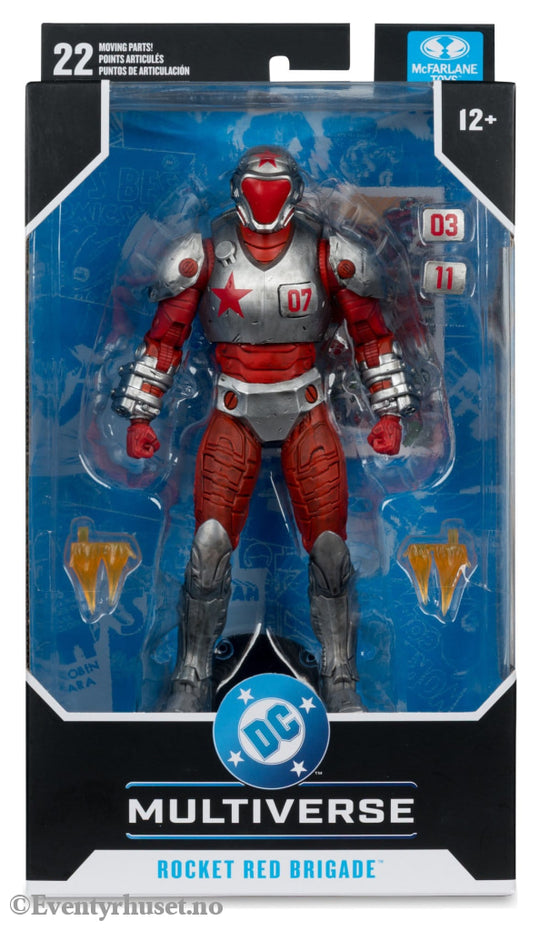 Justice League: Generation Lost DC Multiverse Action Figure Rocket Red Brigade 18 cm. Mint In Sealed Box (MISB)!