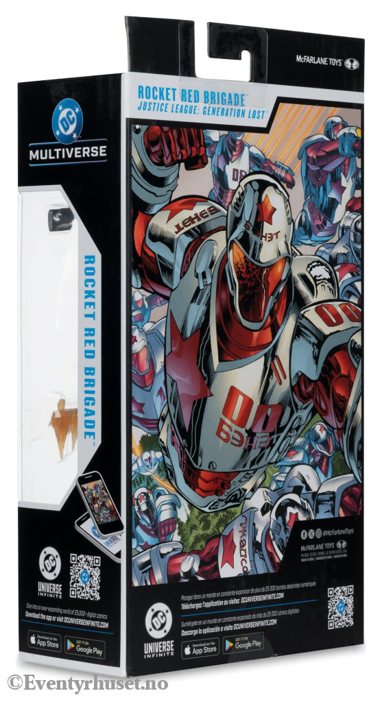 Justice League: Generation Lost DC Multiverse Action Figure Rocket Red Brigade 18 cm. Mint In Sealed Box (MISB)!