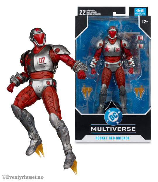 Justice League: Generation Lost DC Multiverse Action Figure Rocket Red Brigade 18 cm. Mint In Sealed Box (MISB)!