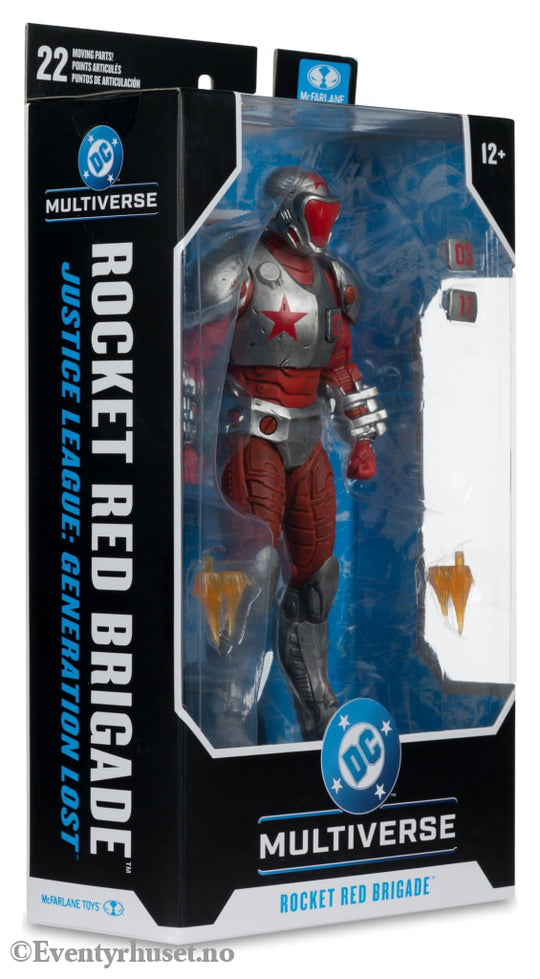 Justice League: Generation Lost DC Multiverse Action Figure Rocket Red Brigade 18 cm. Mint In Sealed Box (MISB)!