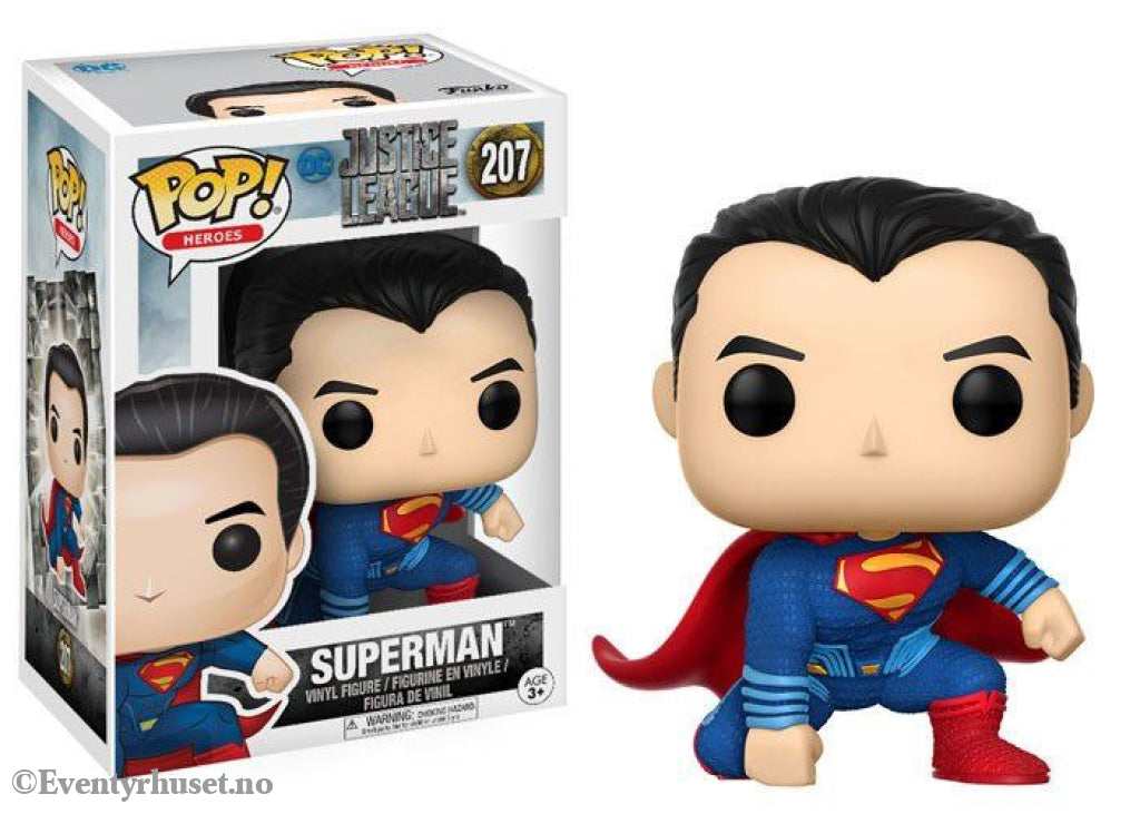 Justice League Movie POP! Movies Vinyl Figure Superman (Landing Pose) 9 cm Collectibles