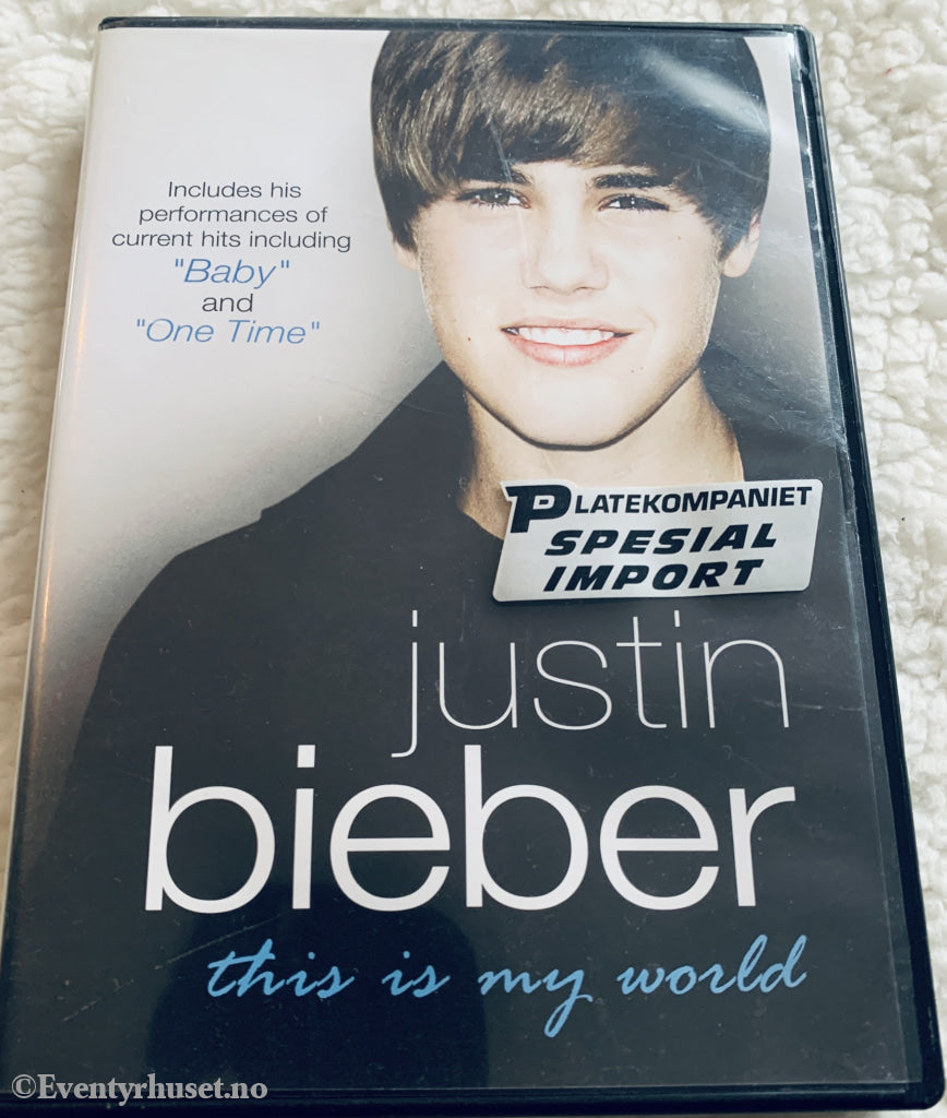 Justin Bieber: This Is My World (2010). DVD.