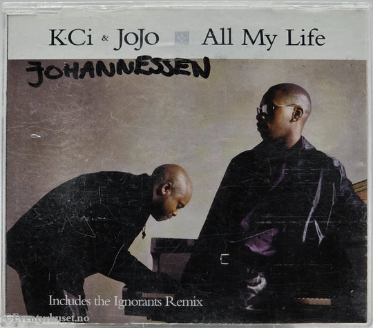 K-Ci & JoJo – All My Life. Musikk-CD.