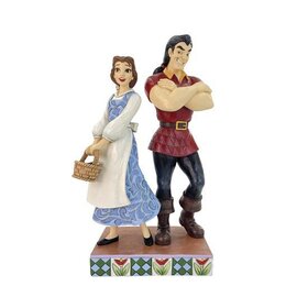 Brilliant & Boorish (Belle & Gaston Figurine) H 23,5 cm.