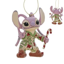 Angel in xmas pj's, ornament H 9 cm.