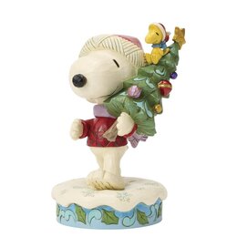 Snoopy & Woodstock Tree. 16 cm.