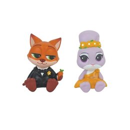 JUDY & NICK VINYL FIGURINE SET, 11,5 CM