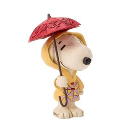 SNOOPY IN RAINCOAT FIGURINE 8,5 CM.