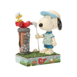 TEE-RIFIC! (SNOPY & WOODSTOCK GOLFING FIGURINE) 14 CM.