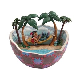 LILO & STITCH IN COCONUT MOVIE MOMENT FIGURINE, 16,5 CM