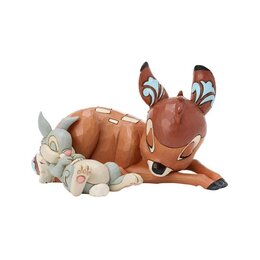 BAMBI & THUMPER SLEEPY FIGURINE, 7 CM