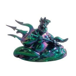 URSULA ELECTROPLATED FIGURINE. 15,5 CM