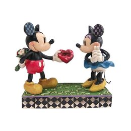 MICKEY & MINNIE VINTAGE LOVE FIGURINE, 15,5 CM