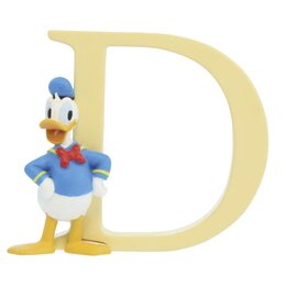 DONALD DUCK -D- ALPHABET LETTER COLLECTION H 7 CM.