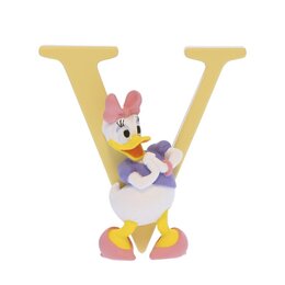 DAISY DUCK -V- ALPHABET LETTER COLLECTION H 7 CM.