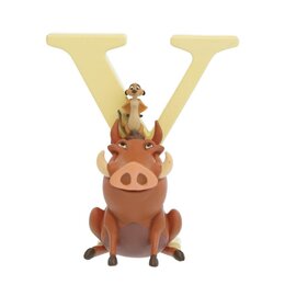 TIMON & PUMBAA -Y- ALPHABET LETTER COLLECTION H 7 CM.