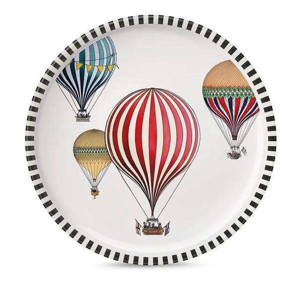 SERVING PLATES, GIRAMONDO. Ø= 30,5 CM.