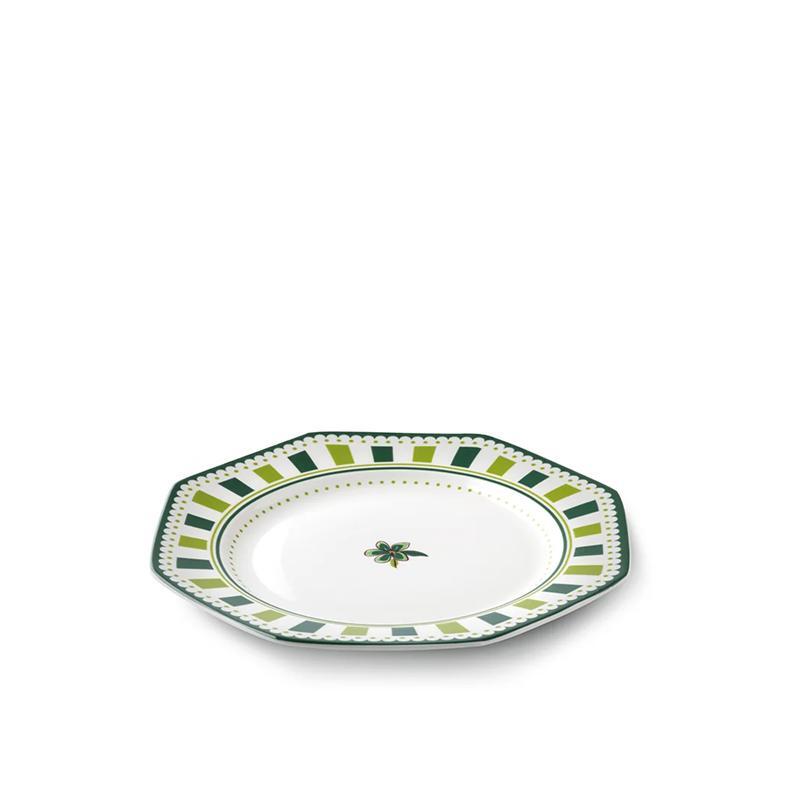 PLATE, GREEN. NOTTING HILL. 20 CM.
