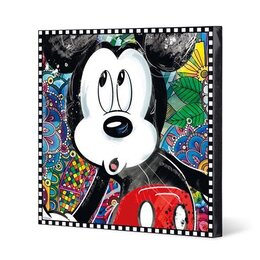 PICTURE 50X50 CM. MICKEY HOME