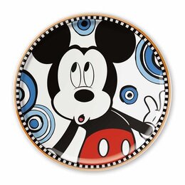 ROUND PLATE MICKEY Ø 31 CM.