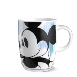 MUG MICKEY MOUSE ENJOY, LIGHT BLUE. 420 ML.