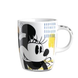 MUG MINNIE MOUSE ENJOY, YELLOW. 420 ML.