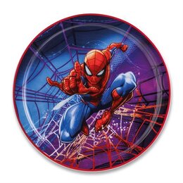 SERVING PLATE, SPIDER-MAN Ø = 31 CM. MARVEL