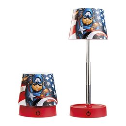 LAMP MARVEL CAPTAIN AMERICA. 11 CM. LED