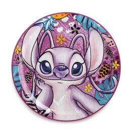 SERVING PLATE, ANGEL, PINK. D 30,5 CM.
