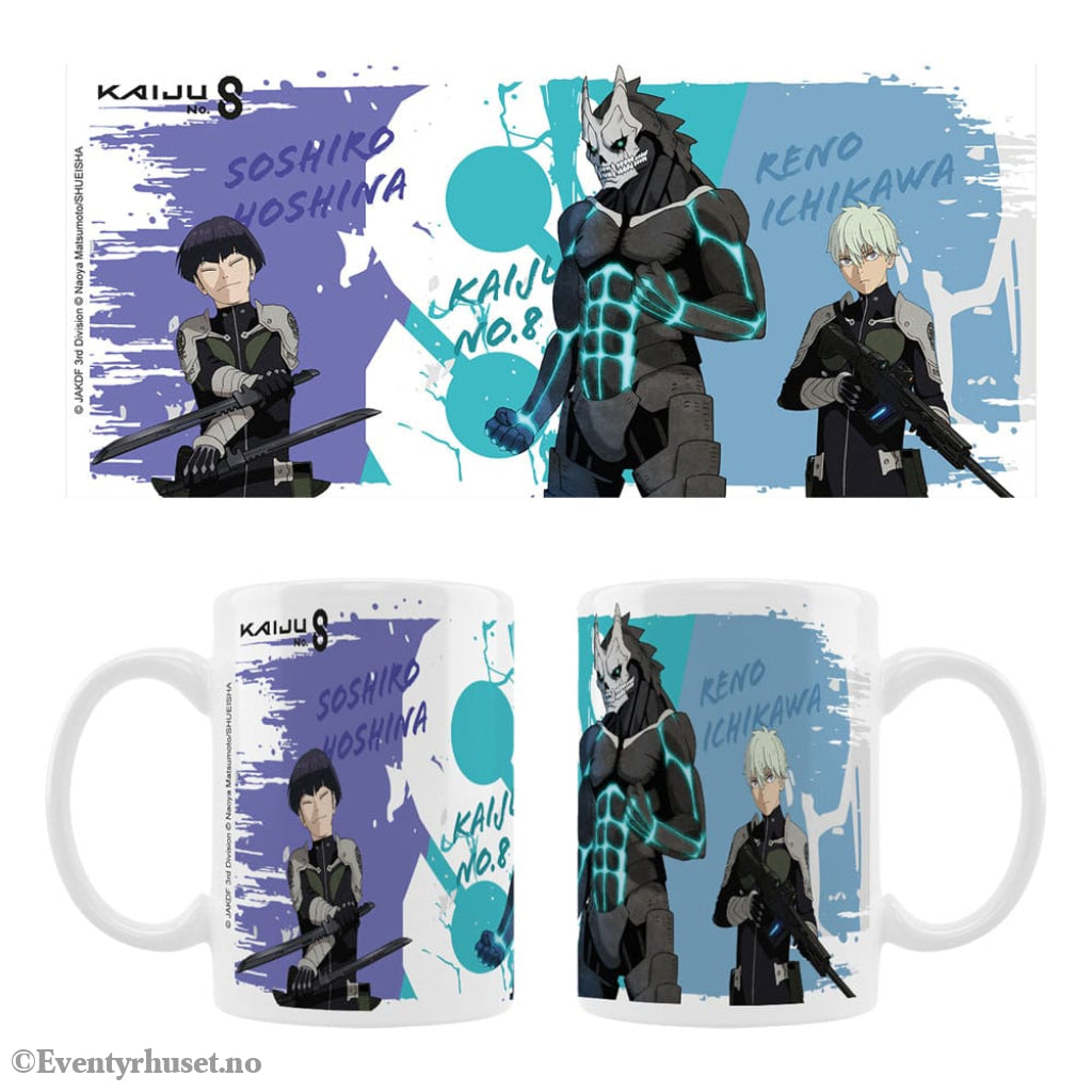 Kaiju No. 8 Ceramic Mug Kaiju No. 8 Reno Ichikawa Soshiro Hoshina Season 2 Manga & Anime