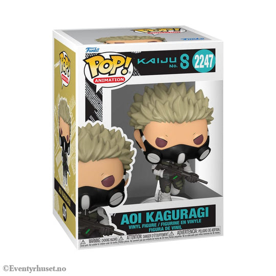 Kaiju No. 8 POP! Animation Vinyl Figure Aoi Kaguragi 9 cm Collectibles